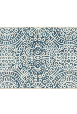 Dash & Albert Dash & Albert Machine Washable Temple Ink Rug 2x3