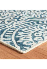 Dash & Albert Dash & Albert Machine Washable Temple Ink Rug 2x3