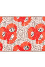 Dash & Albert Machine Washable Japanese Poppy Rug 2x3 by Dash & Albert