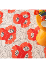 Dash & Albert Machine Washable Japanese Poppy Rug 2x3 by Dash & Albert