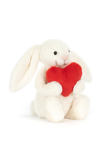 Jellycat Jellycat Bashful Red Love Heart Bunny Original