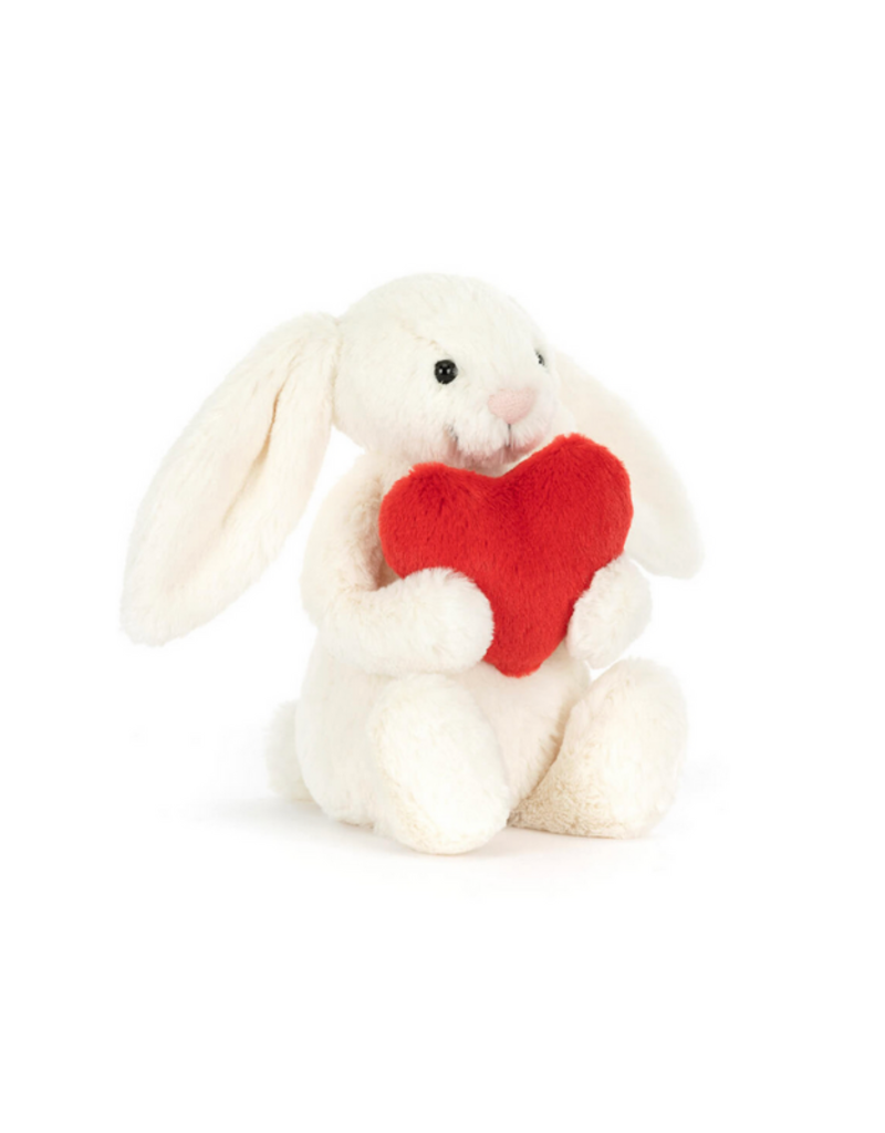 Jellycat Jellycat Bashful Red Love Heart Bunny Original