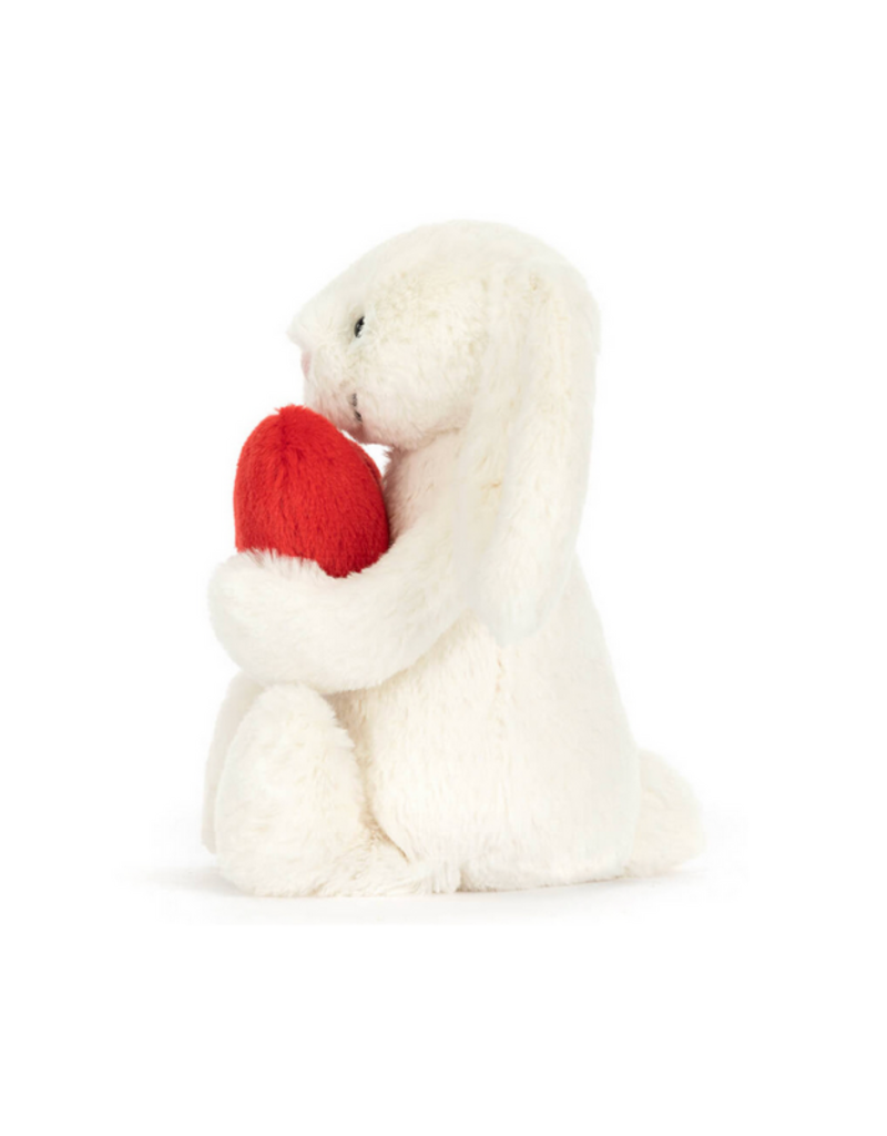 Jellycat Jellycat Bashful Red Love Heart Bunny Original
