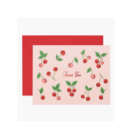 Rifle Paper Co. Cherries Thank You Card by Rifle Paper Co.