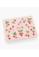Rifle Paper Co. Cherries Thank You Card by Rifle Paper Co.