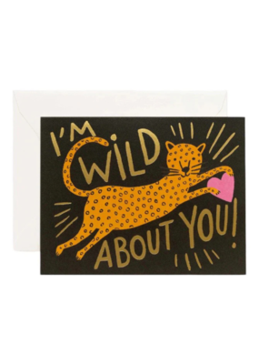 Rifle Paper Co. Wild About You Card by Rifle Paper Co.