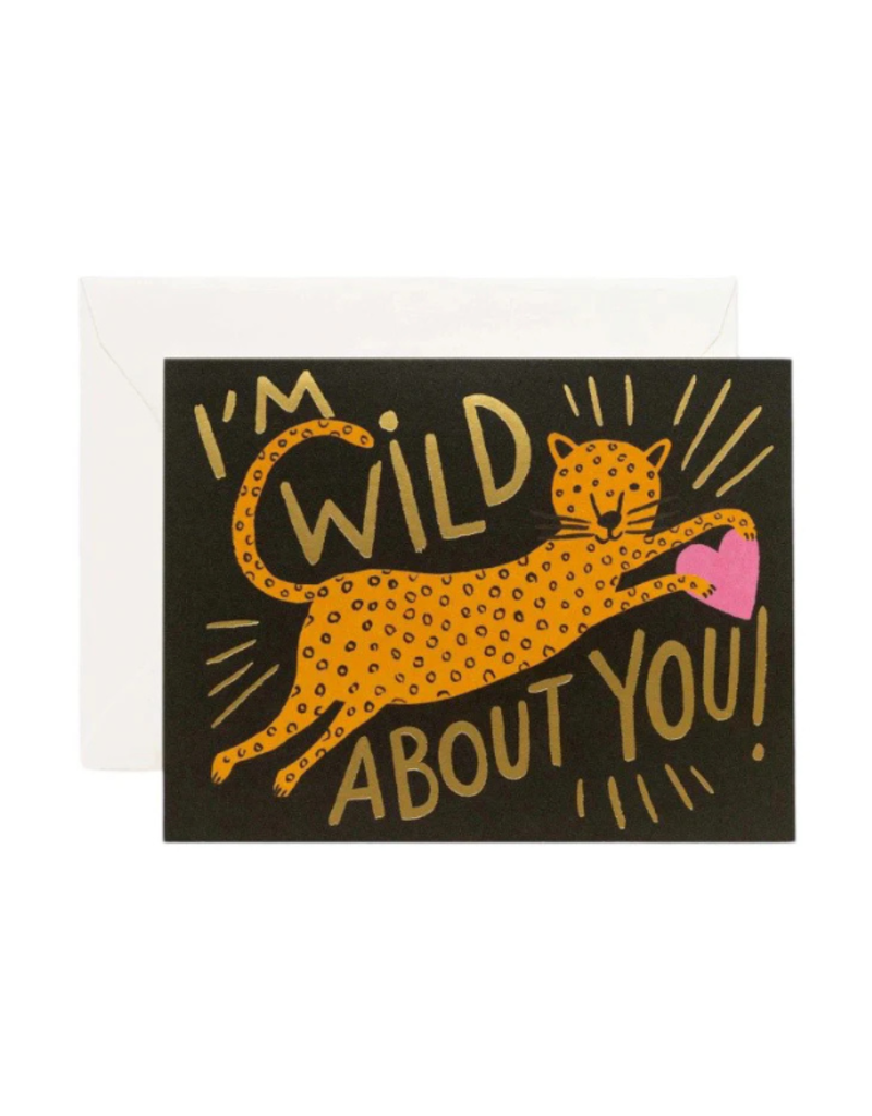 Rifle Paper Co. Wild About You Card by Rifle Paper Co.