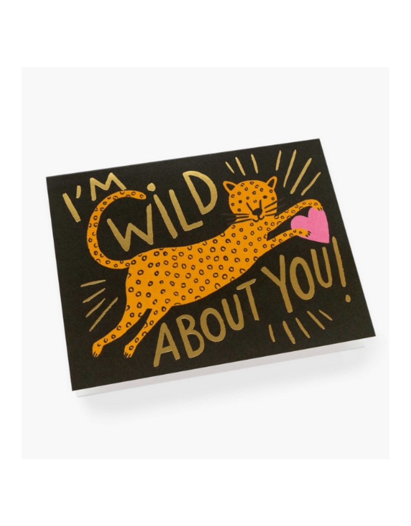 Rifle Paper Co. Wild About You Card by Rifle Paper Co.