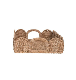 Creative Co-Op Braided Bankuan Tray Large