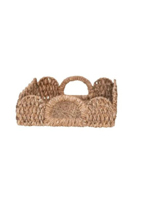 Creative Co-Op Braided Bankuan Tray Small