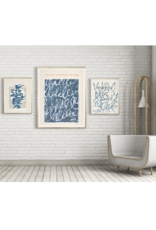 Celadon Art Parisienne Page Blue XII 17"x21"