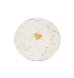 Indaba Trading Sweet Heart Marble Board