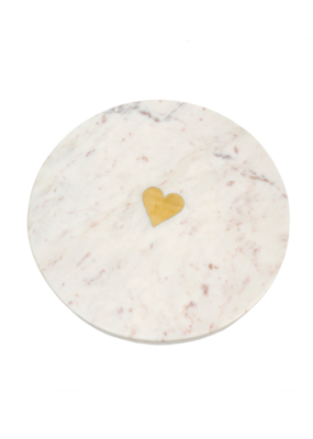 Indaba Trading Sweet Heart Marble Board