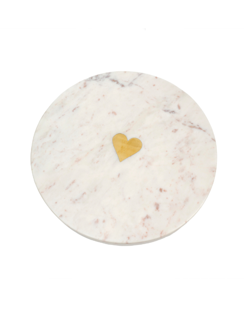 Indaba Trading Sweet Heart Marble Board