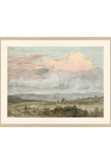 Celadon Art Hudson River School - Clouds Hudson Valley 1870 - 18"x14"