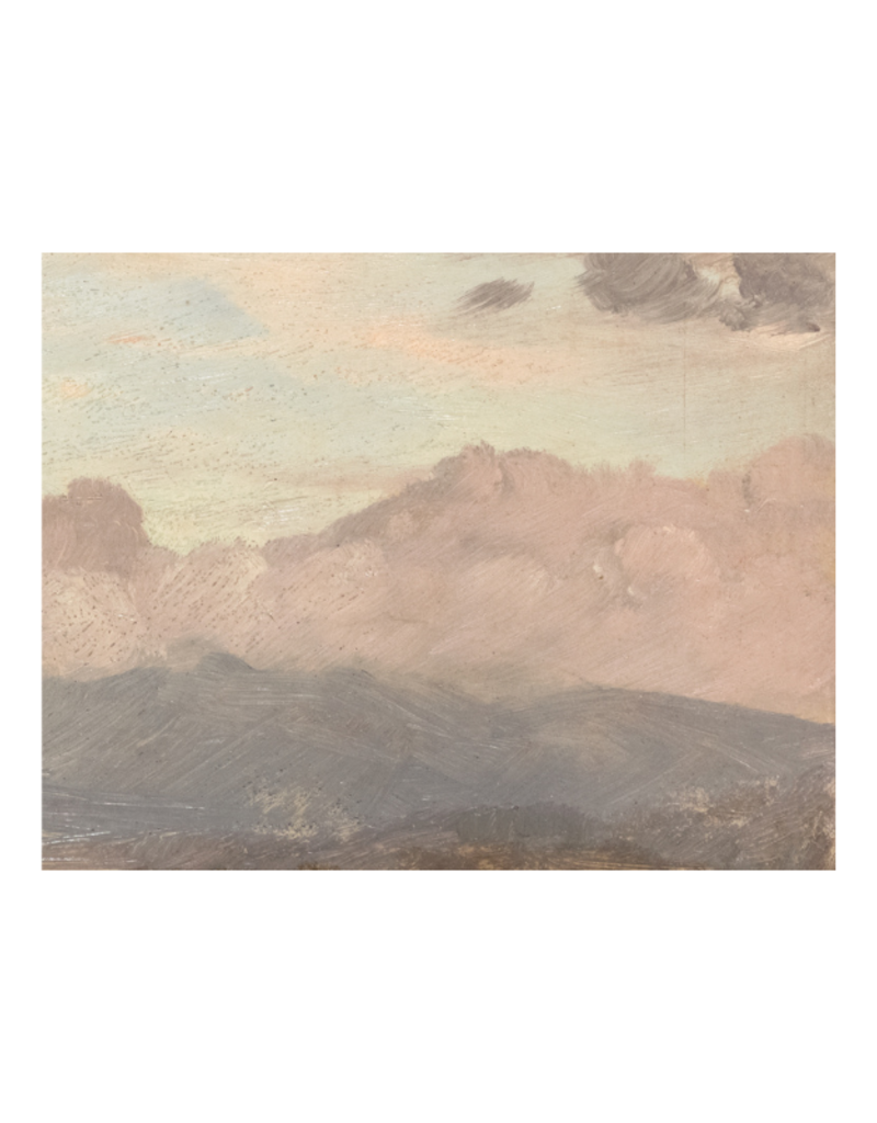 Celadon Art Hudson River School - Lake Katahdin 1870 - 18"x14"