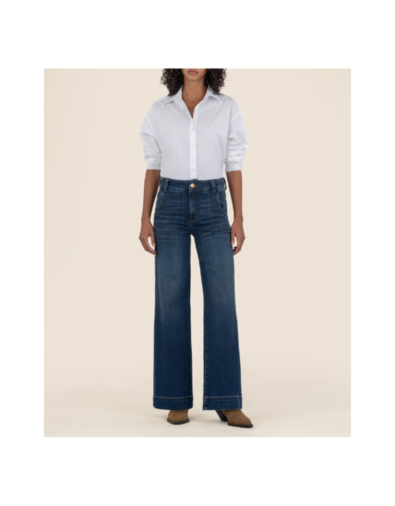 Kut from the Kloth LAST ONE - SIZE 16 - Meg Oversize Wide Stitch in Decisive by Kut from the Kloth