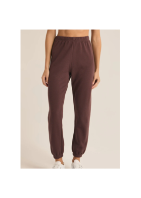 Z Supply Classic Gym Jogger in Dark Truffle by Z Supply