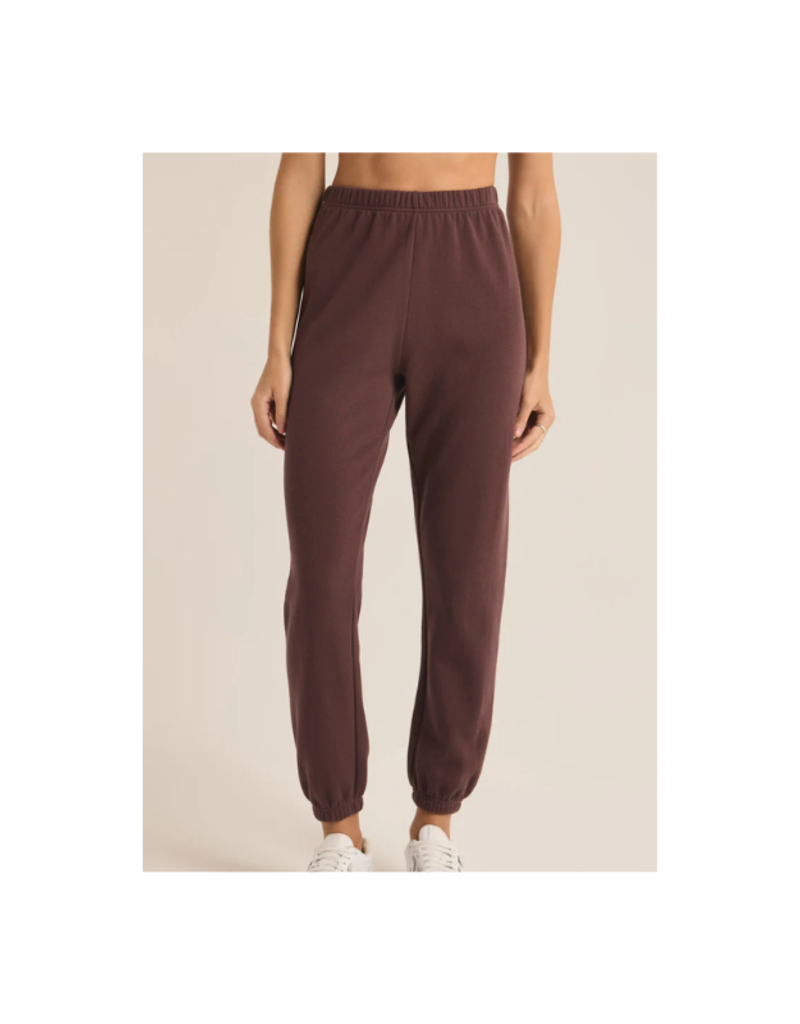 Z Supply Classic Gym Jogger in Dark Truffle by Z Supply