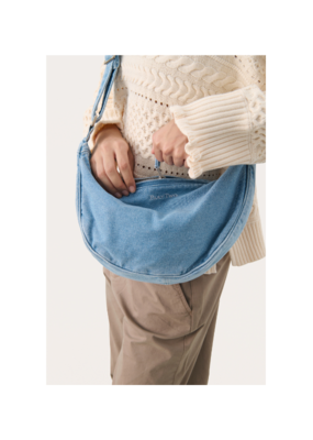 Part Two Luanes Bag in Medium Blue Denim by Part Two