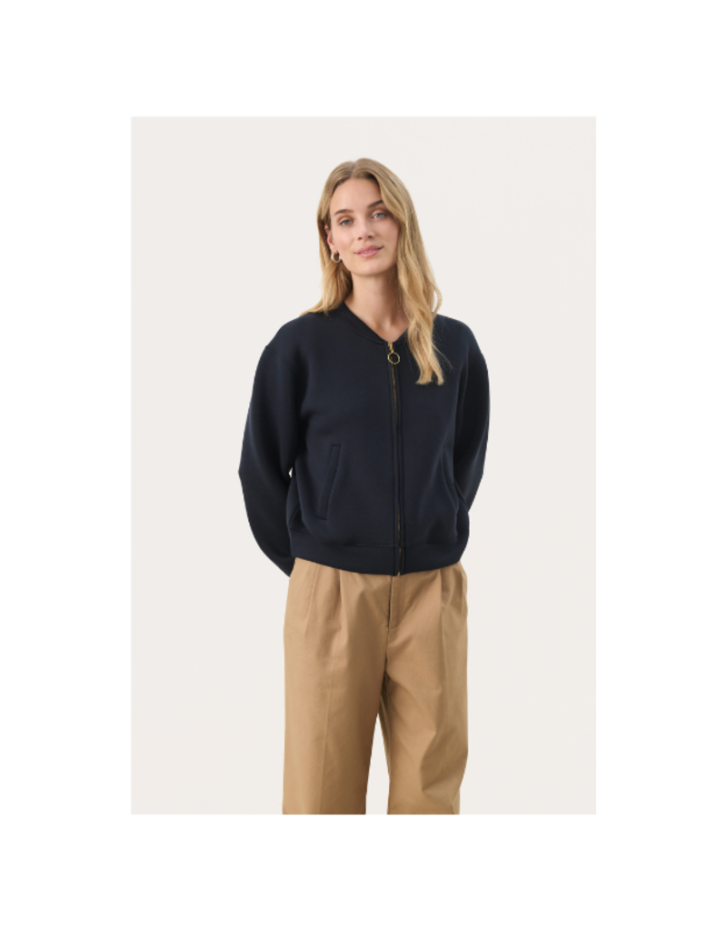 Part Two Parmona Jacket in Dark Navy by Part Two