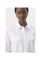 Part Two Parinaz Button Down in Bright White by Part Two