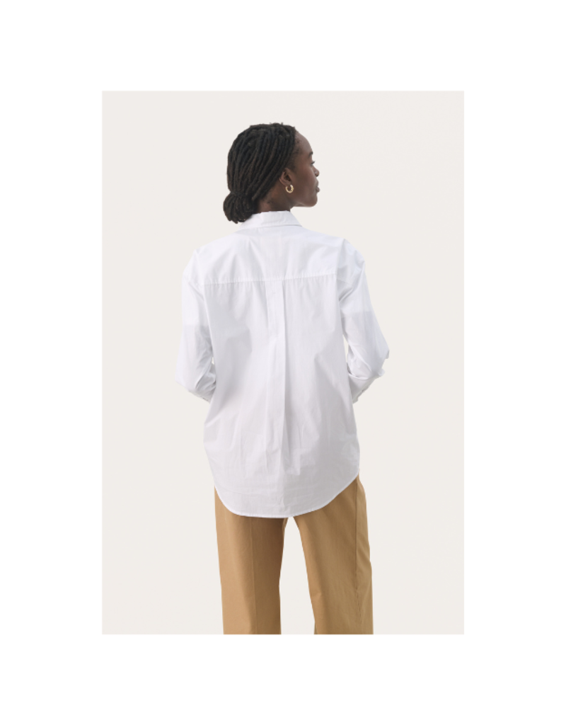 Part Two Parinaz Button Down in Bright White by Part Two