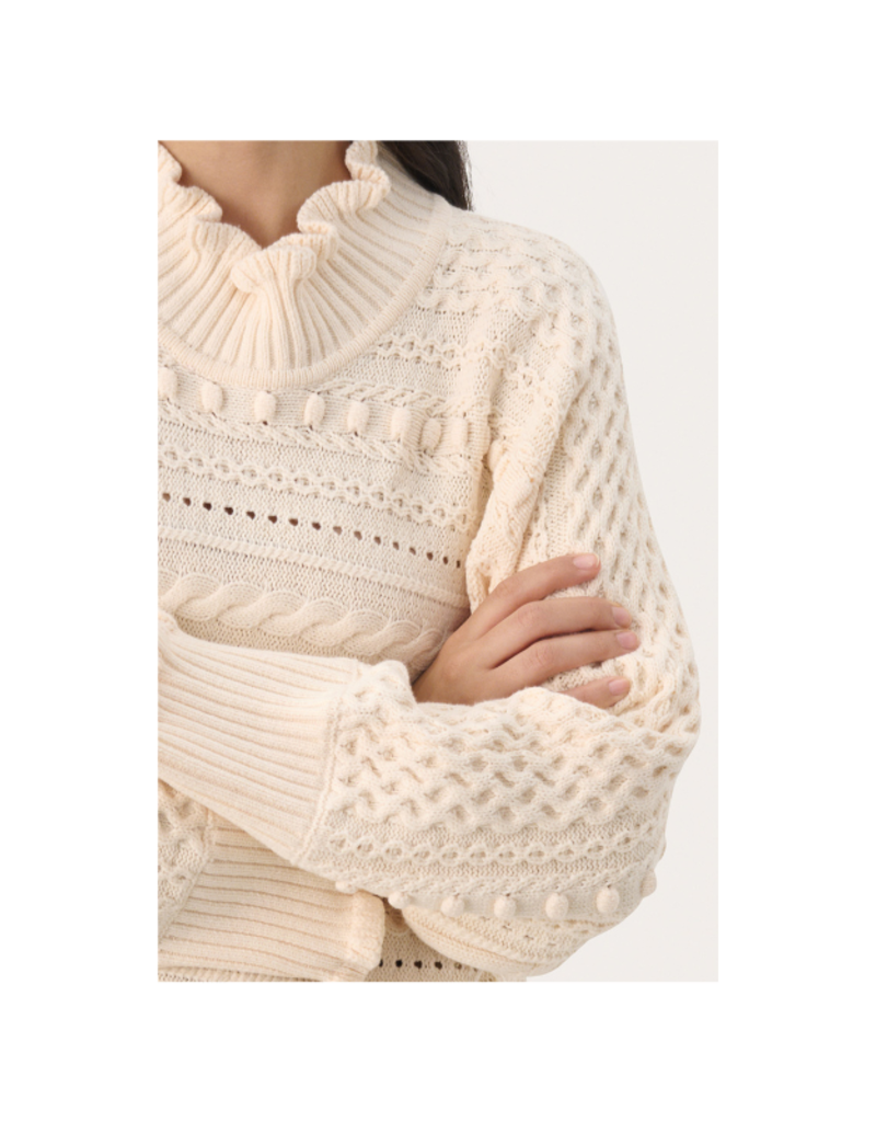 Part Two Pompeia Sweater in Whitecap Grey by Part Two