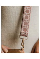 Louenhide Ezra Guitar Strap in Blush by Louenhide