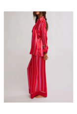 Free People Dreamy Days Pajama Set in Berry Combo by by Free People