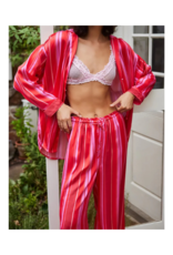Free People Dreamy Days Pajama Set in Berry Combo by by Free People