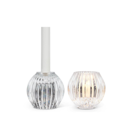 Clear Reversible Taper/Votive