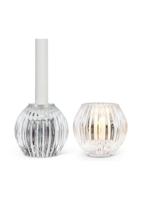 Clear Reversible Taper/Votive