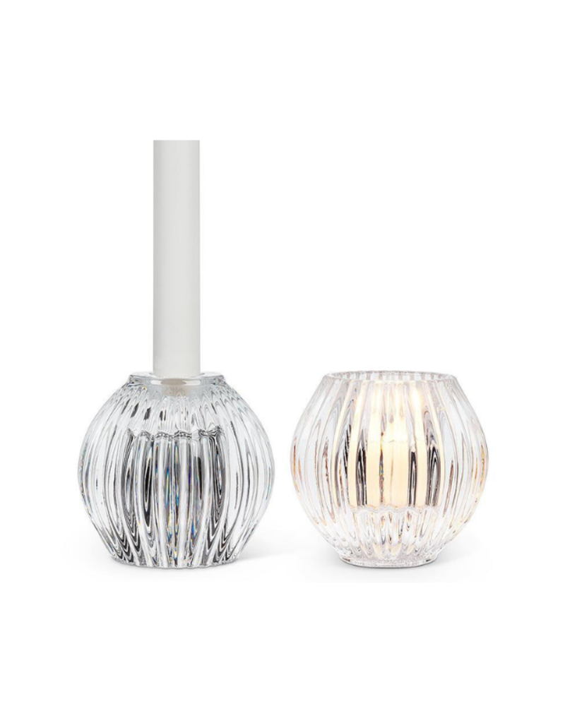 Clear Reversible Taper/Votive