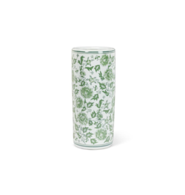 Green Floral Umbrella Stand