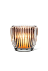 Ribbed Votive in Smoke