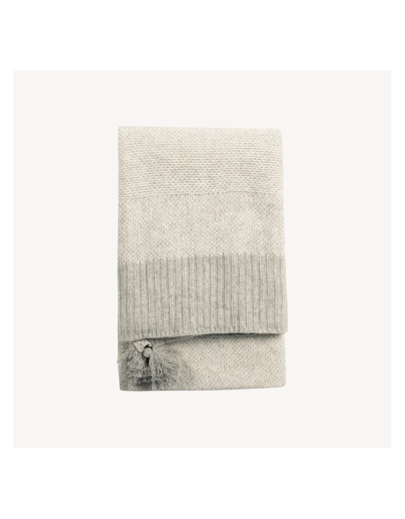 Pokoloko Catherine Turkish Throw in Grey by Pokoloko
