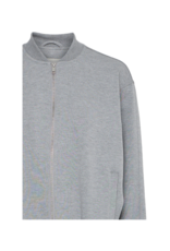 ICHI Kate Neo Jacket in Light Grey Melange by ICHI