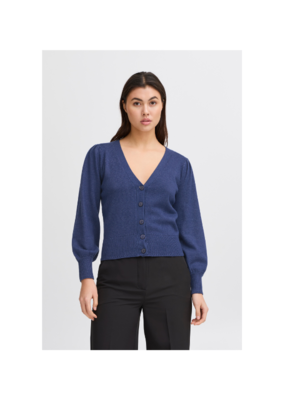 ICHI LAST ONE - XXL - Sella Cardigan in Medieval Blue by ICHI
