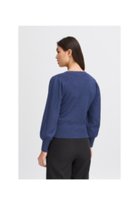 ICHI LAST ONE - XXL - Sella Cardigan in Medieval Blue by ICHI