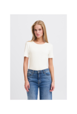 ICHI Cella Tee in Cloud Dancer by ICHI