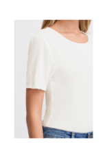 ICHI Cella Tee in Cloud Dancer by ICHI