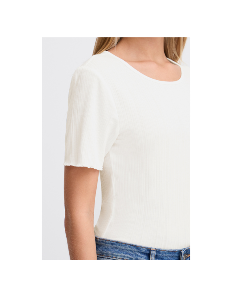 ICHI Cella Tee in Cloud Dancer by ICHI