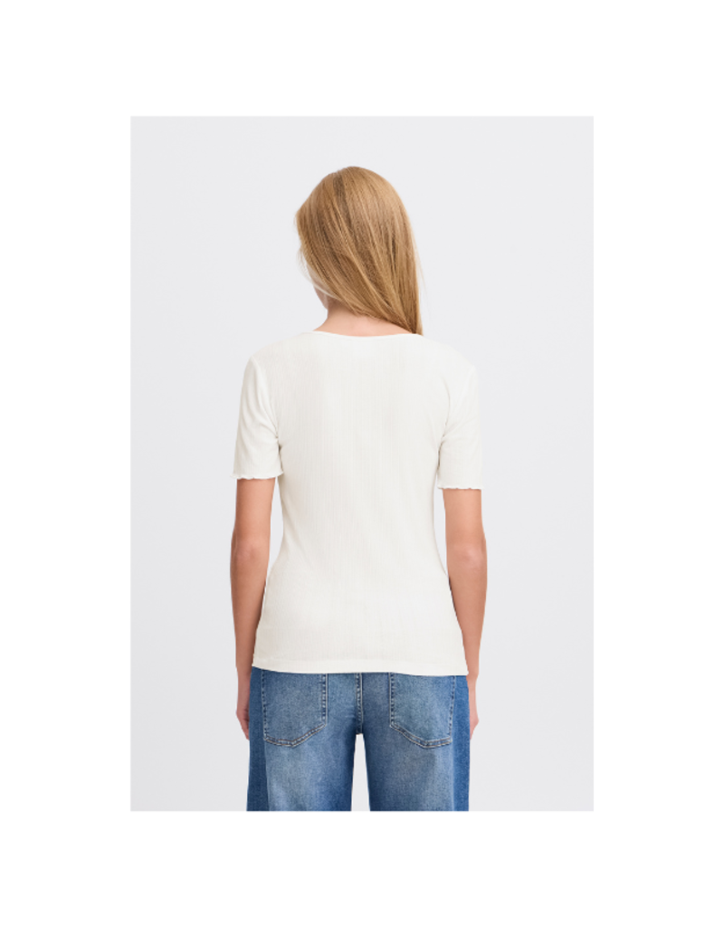 ICHI Cella Tee in Cloud Dancer by ICHI