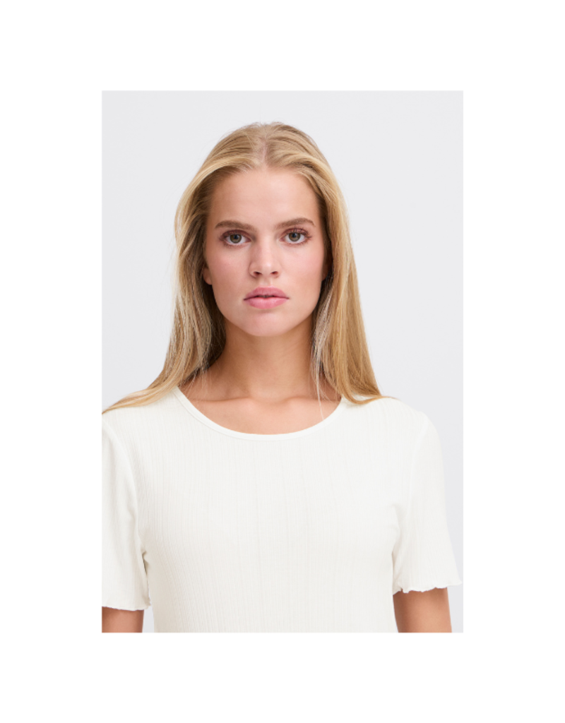 ICHI Cella Tee in Cloud Dancer by ICHI