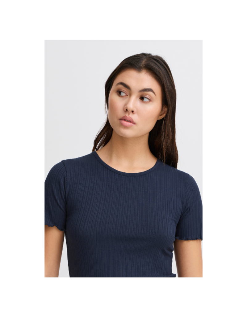 ICHI Cella Tee in Total Eclipse by ICHI