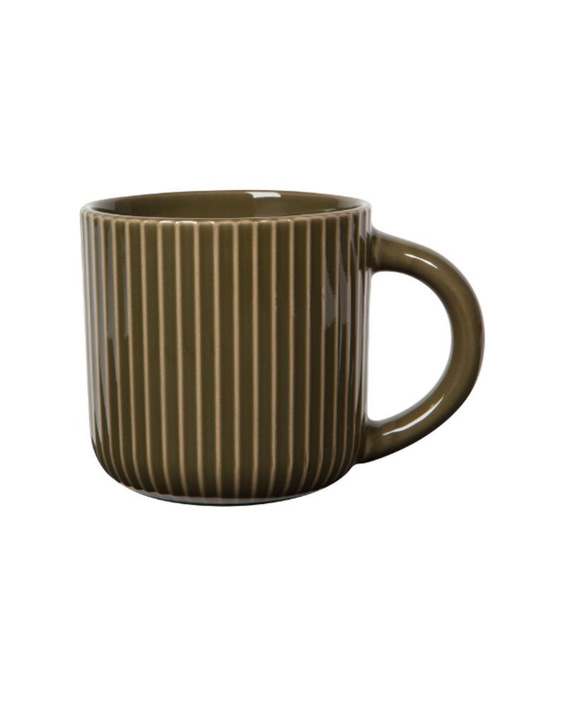 Danica Fluted Olive Branch Mug