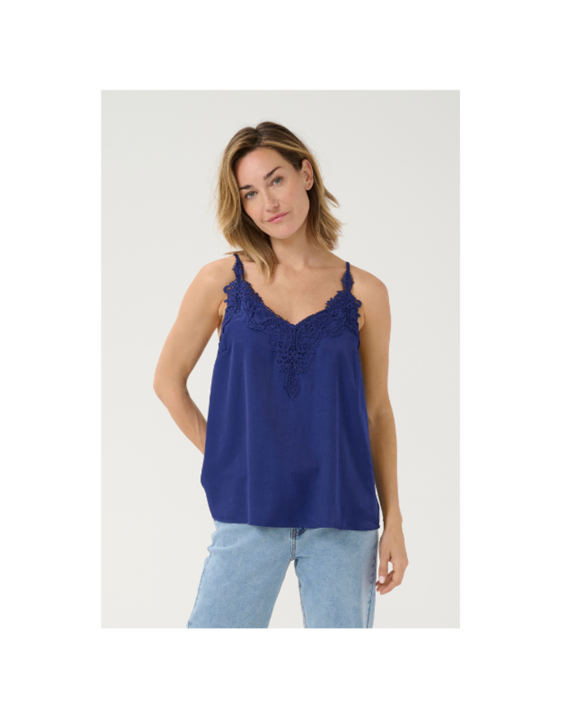 Cream Anna Top in Ocean Cavern by Cream