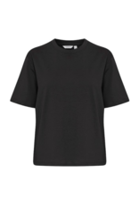 b.young Trollo Crew Neck T-Shirt in Black by b.young