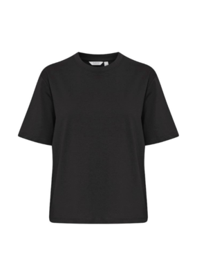 b.young Trollo Crew Neck T-Shirt in Black by b.young